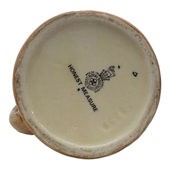 Toby jug Royal Doulton Honest Measure Drink at Leisure Pitcher 4" - Picture 3 of 12